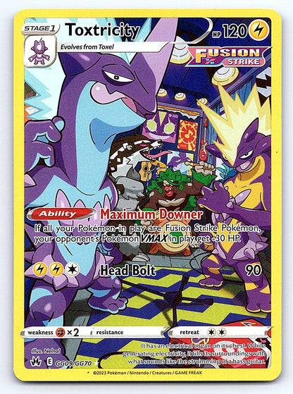 Toxtricity GG09/GG70 – SWSH: Crown Zenith: Galarian Gallery