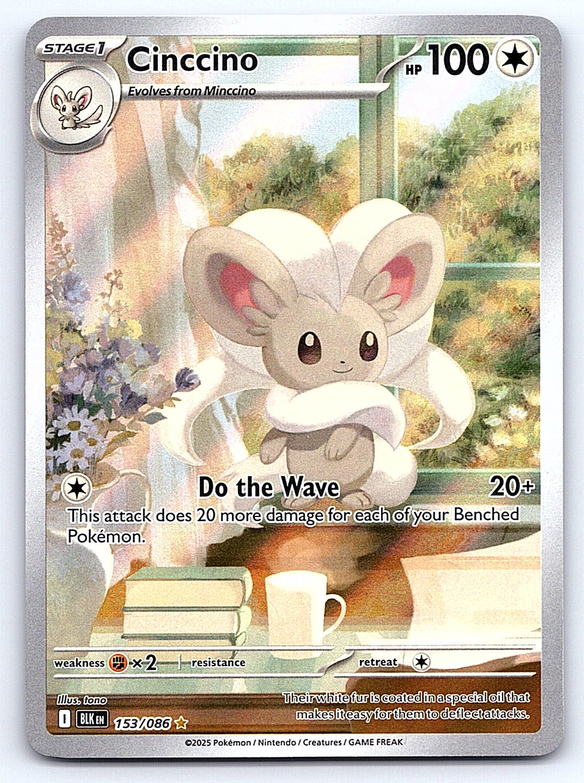 Cinccino 153/086 – SV: Black Bolt