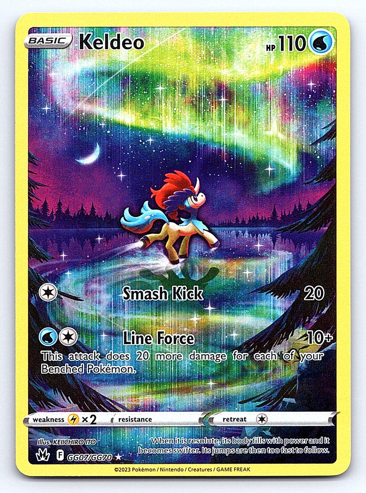 Keldeo GG07/GG70 – SWSH: Crown Zenith: Galarian Gallery