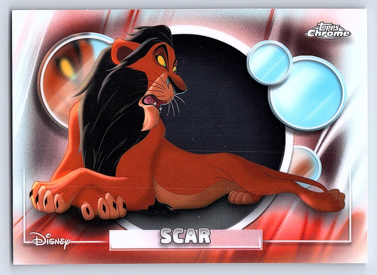 Scar #163 Base — Topps Chrome Disney