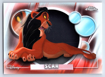 Scar #163 Base — Topps Chrome Disney
