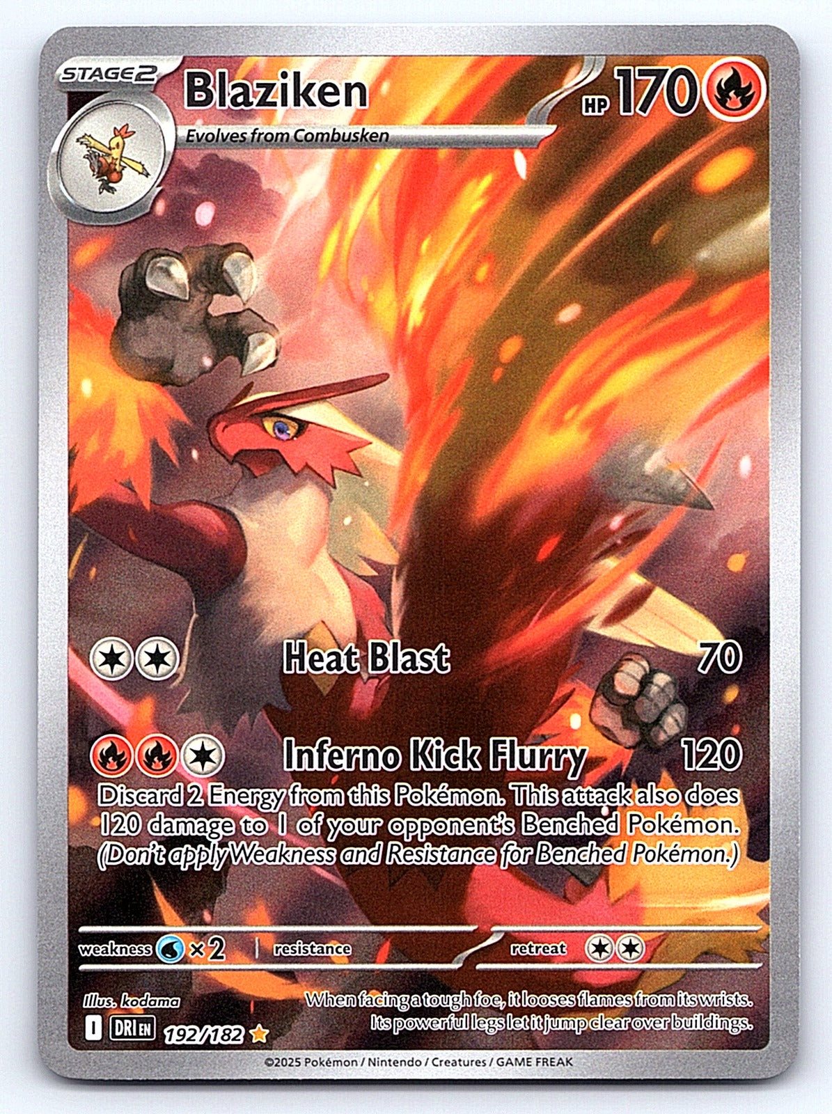 Blaziken 192/182 – SV10: Destined Rivals