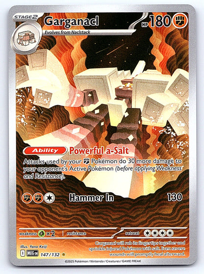Garganacl 147/132 – ME01: Mega Evolution