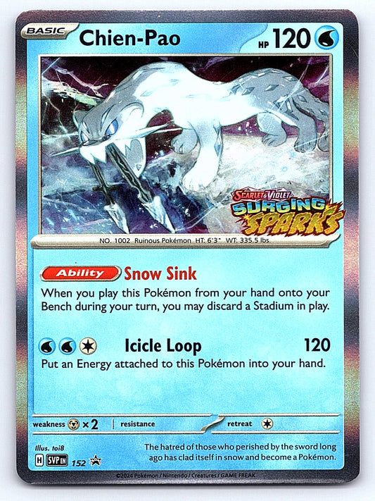 Chien-Pao 152 – SV: Scarlet & Violet Promo Cards
