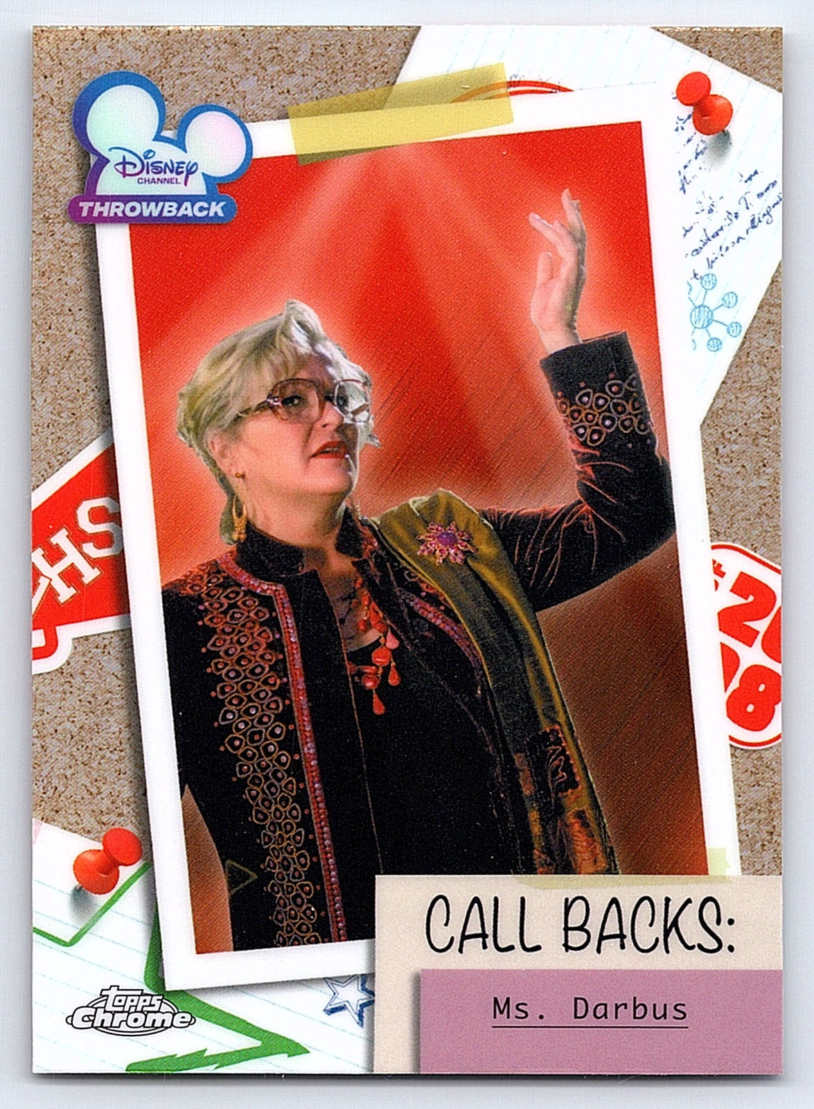 Ms. Darbus #HSM 8 High School Musical 20th Anniversary — Topps Chrome Disney Hig
