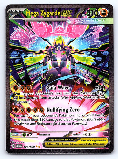 Mega Zygarde ex 120/088 – ME03: Perfect Order