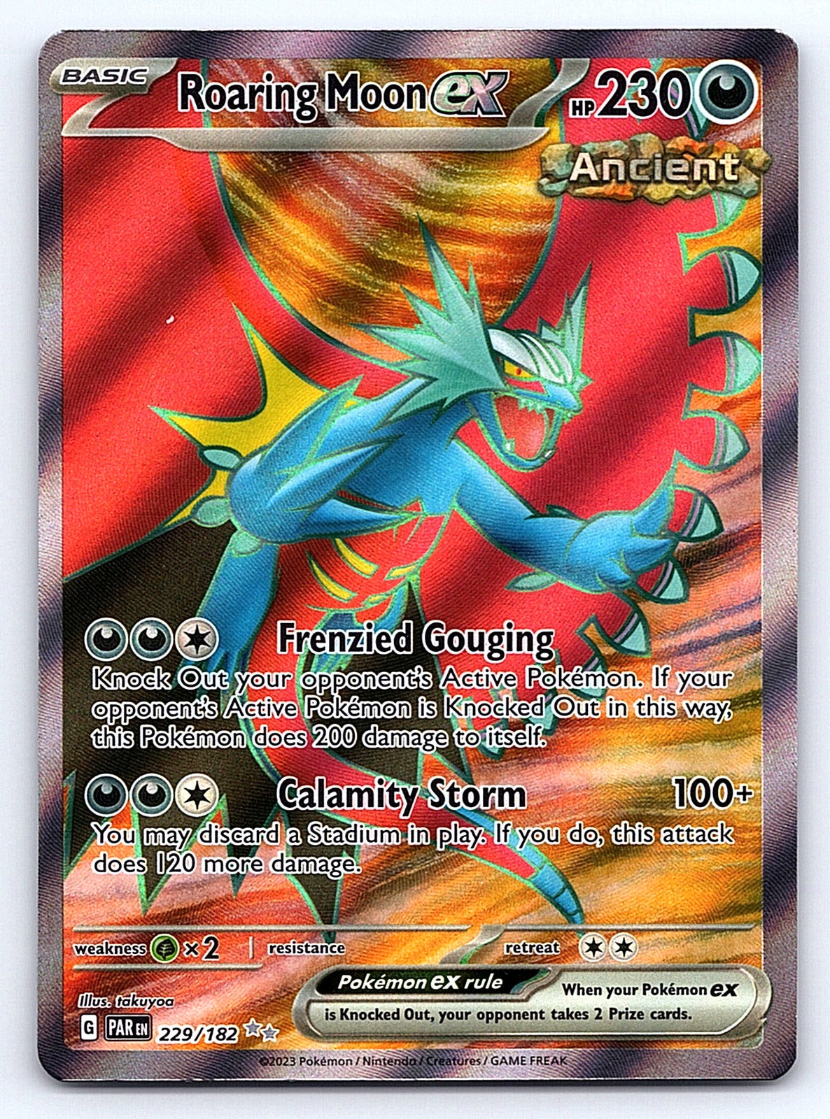 Roaring Moon ex 229/182 – SV04: Paradox Rift