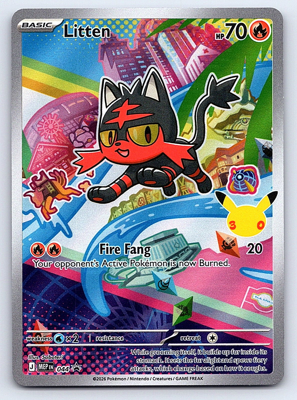 Litten 044 – ME: Mega Evolution Promo