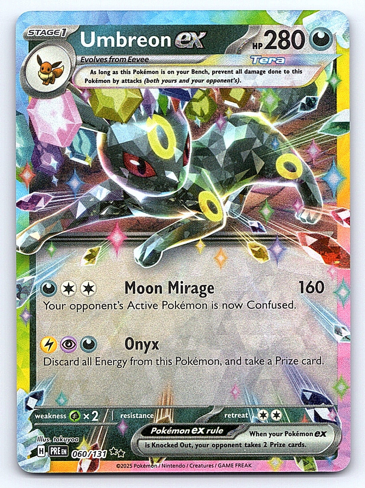 Umbreon ex - 060/131 – SV: Prismatic Evolutions
