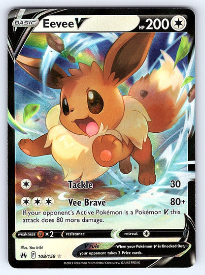 Eevee V 108/159 – SWSH: Crown Zenith
