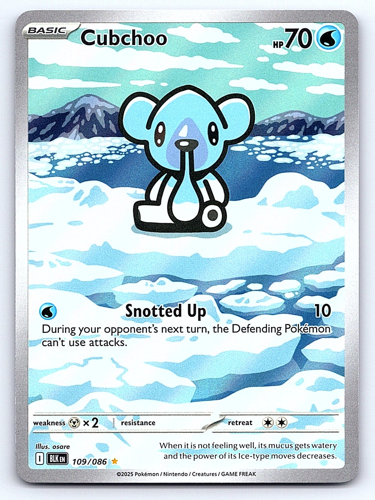 Cubchoo 109/086 – SV: Black Bolt