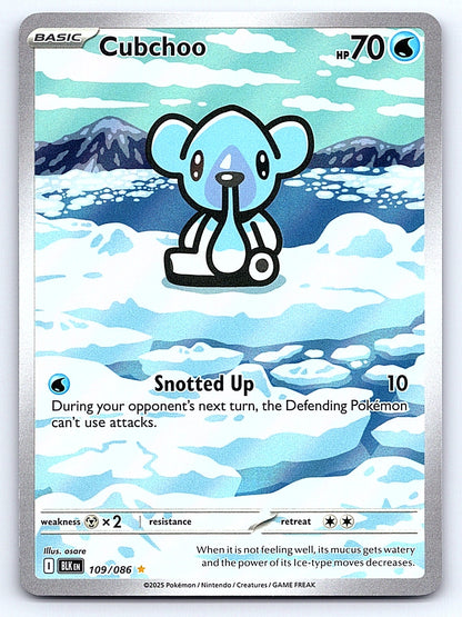Cubchoo 109/086 – SV: Black Bolt