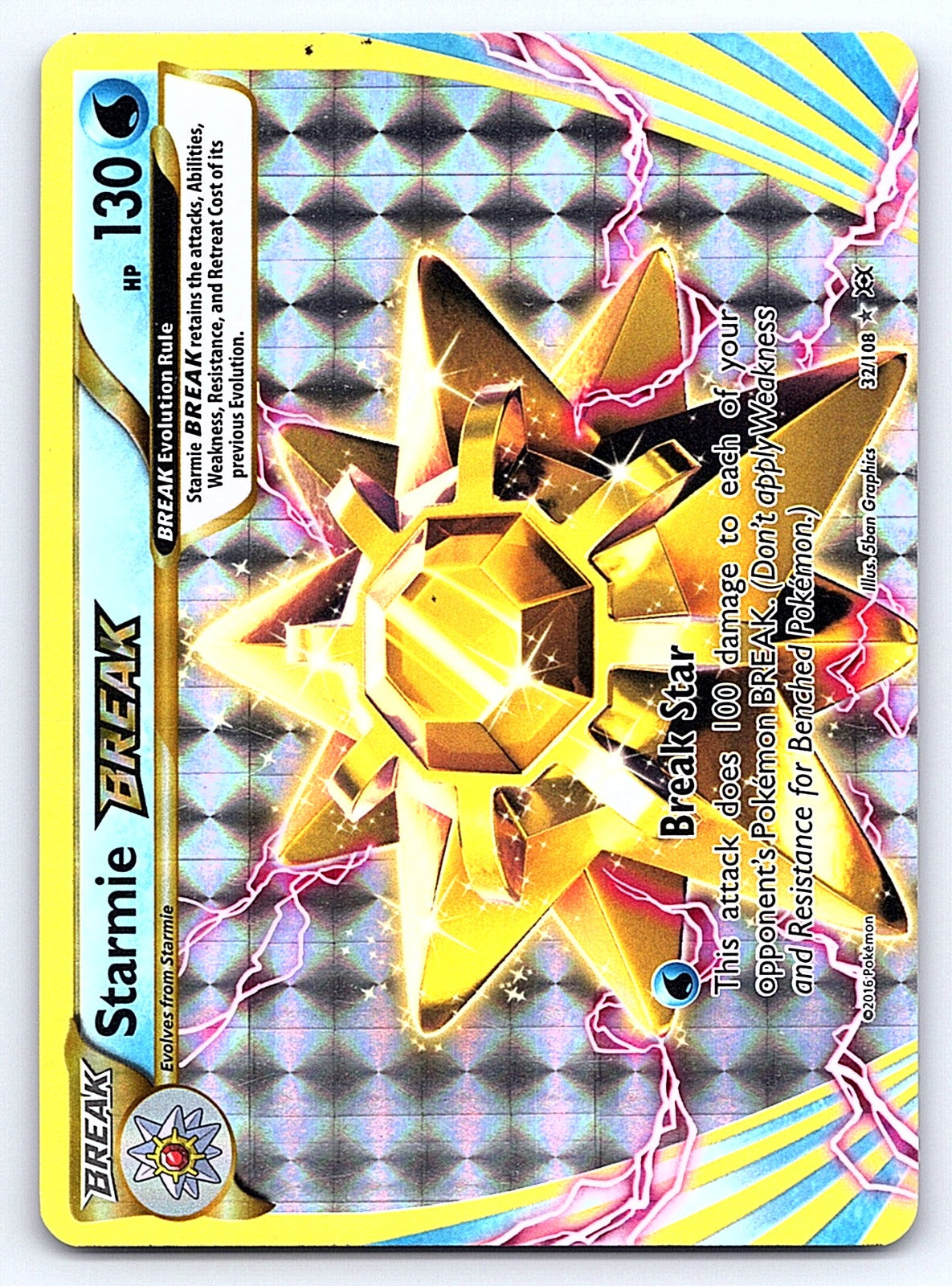 Starmie BREAK 32/108 – XY - Evolutions