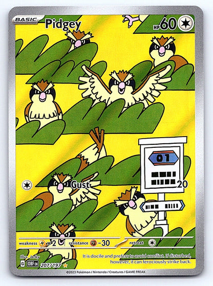 Pidgey 207/197 – SV03: Obsidian Flames