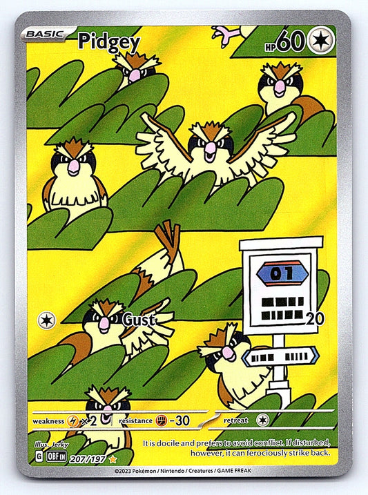 Pidgey 207/197 – SV03: Obsidian Flames