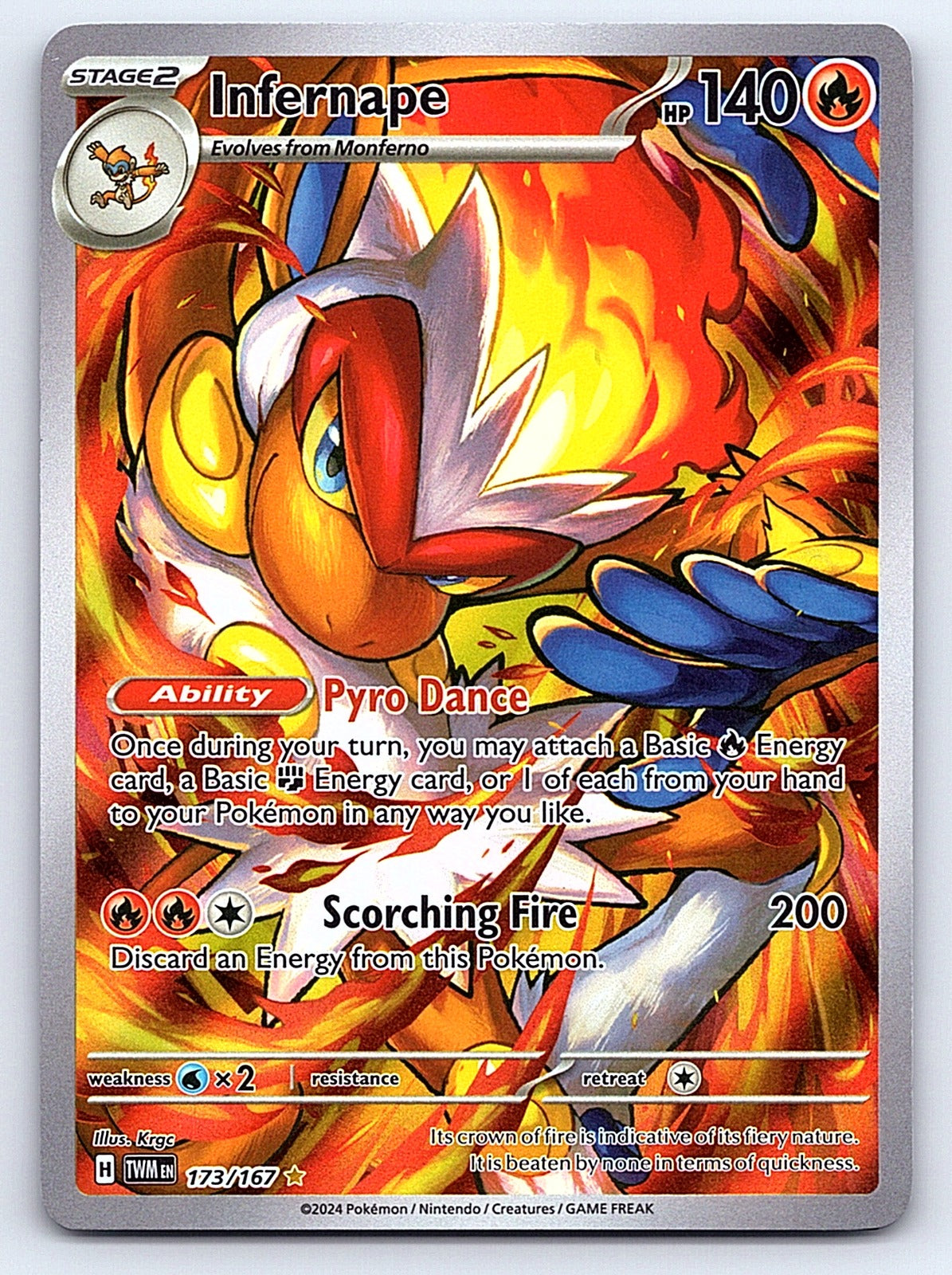 Infernape 173/167 – SV06: Twilight Masquerade