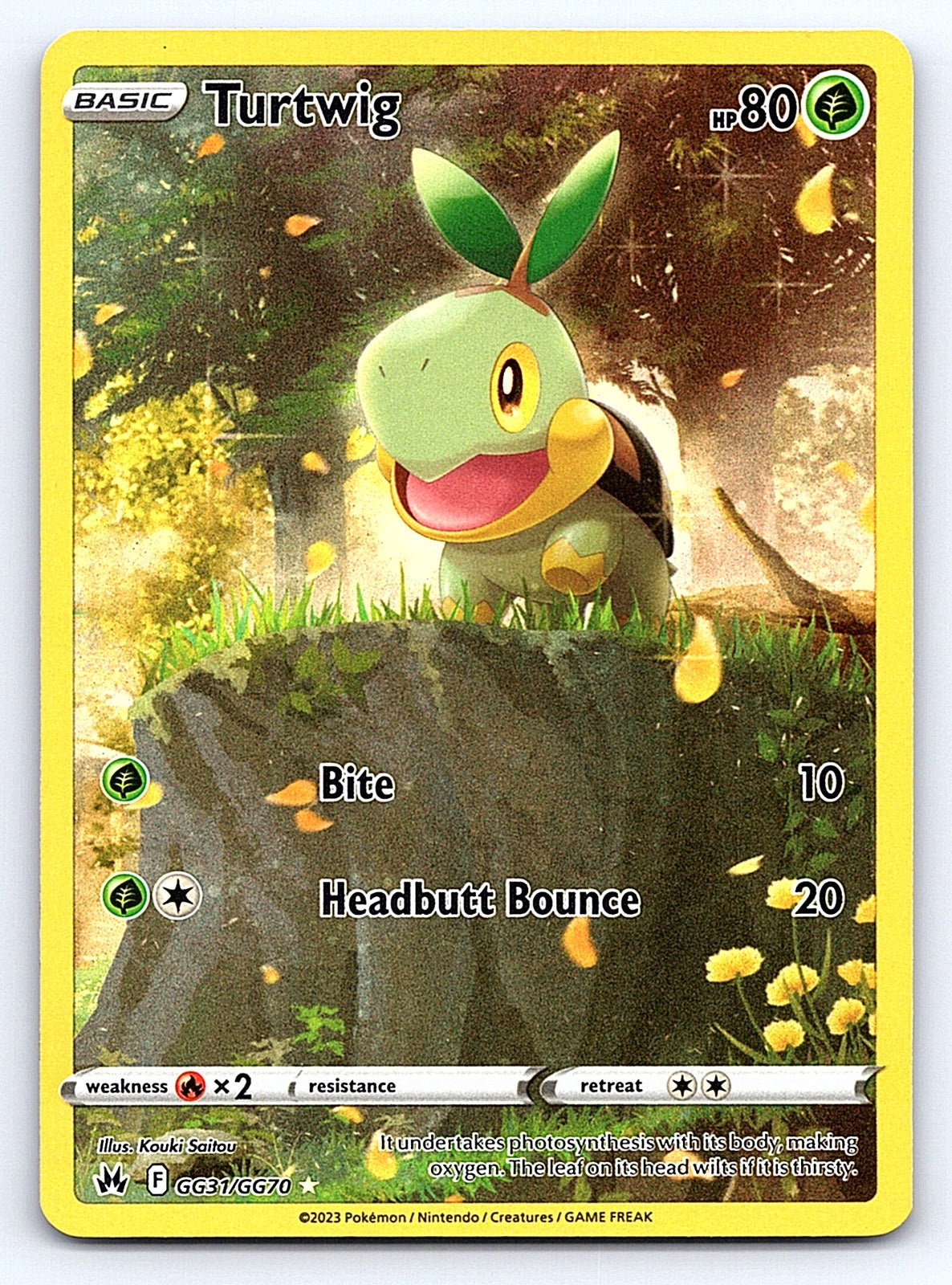 Turtwig GG31/GG70 – SWSH: Crown Zenith: Galarian Gallery