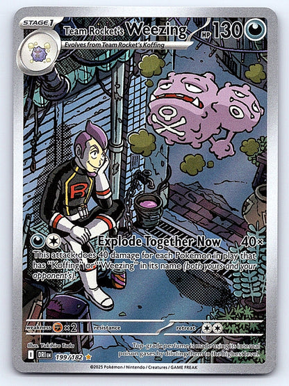 Team Rocket's Weezing 199/182 – SV10: Destined Rivals