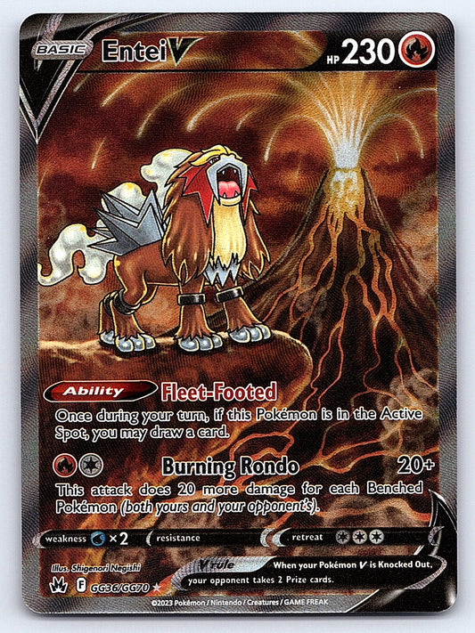 Entei V GG36/GG70 – Crown Zenith: Galarian Gallery