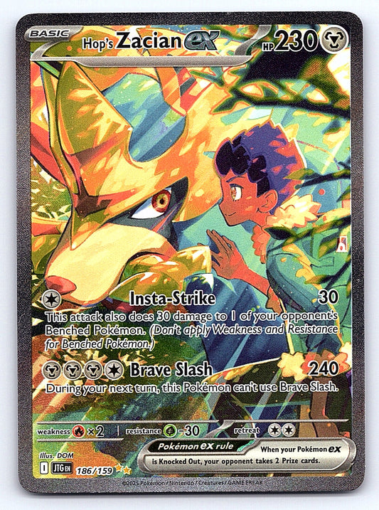 Hop's Zacian ex 186/159 – SV09: Journey Together