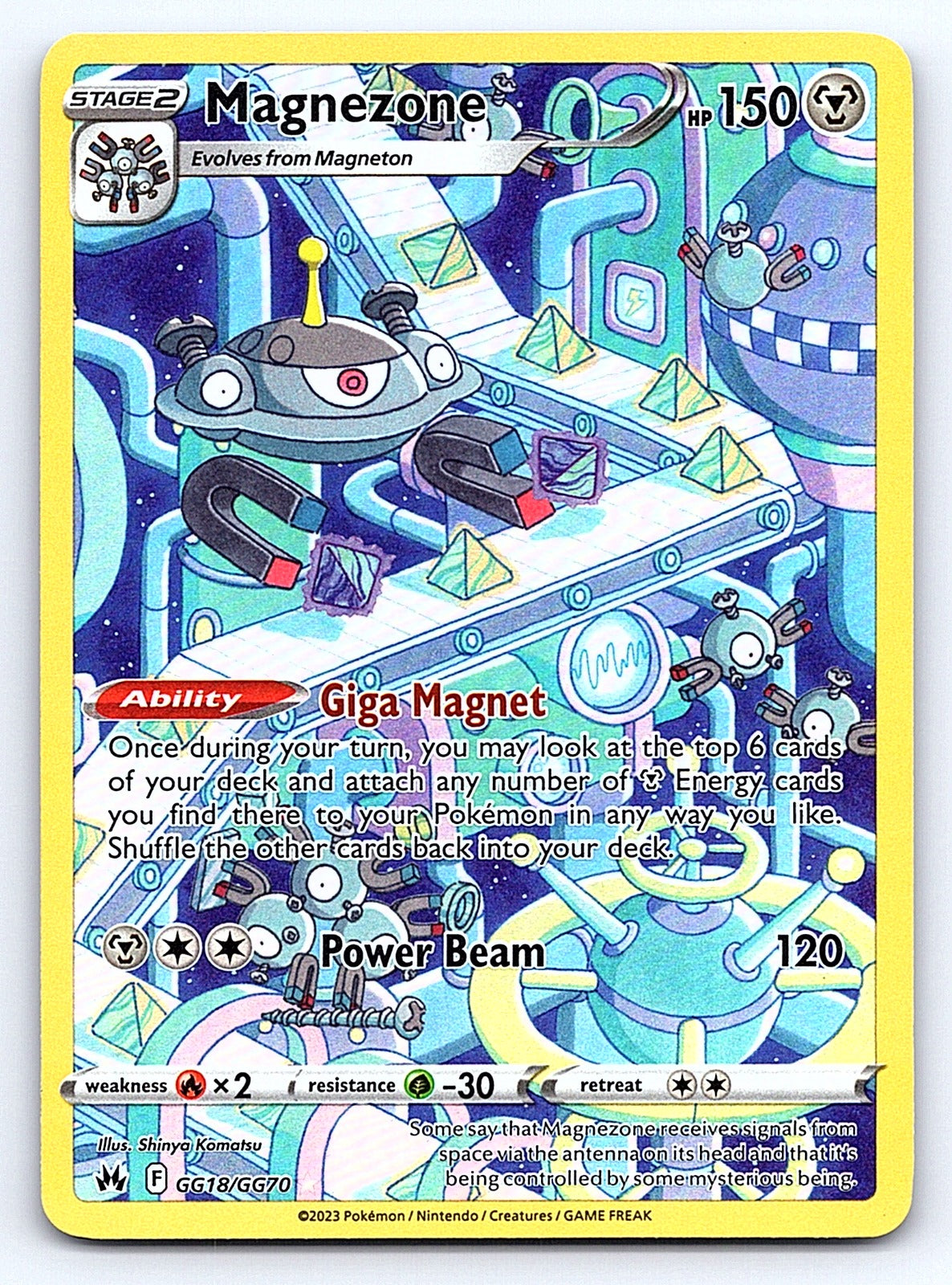 Magnezone GG18/GG70 – SWSH: Crown Zenith: Galarian Gallery