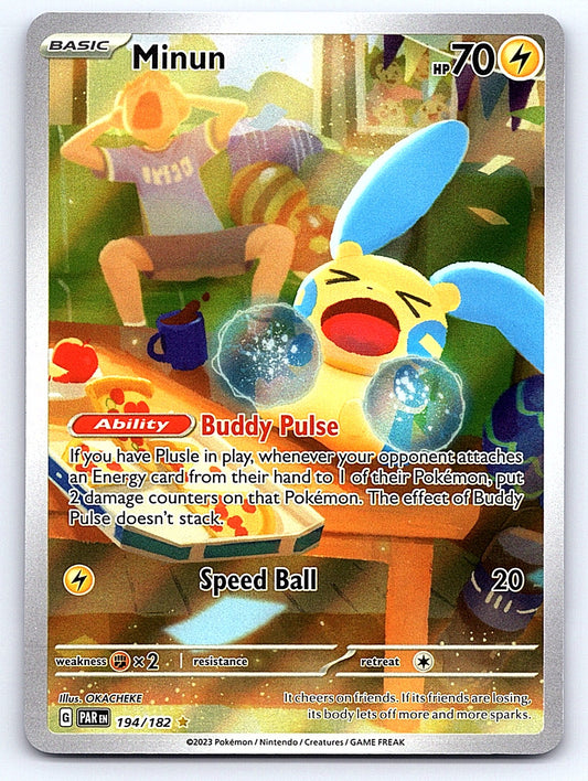 Minun 194/182 – SV04: Paradox Rift