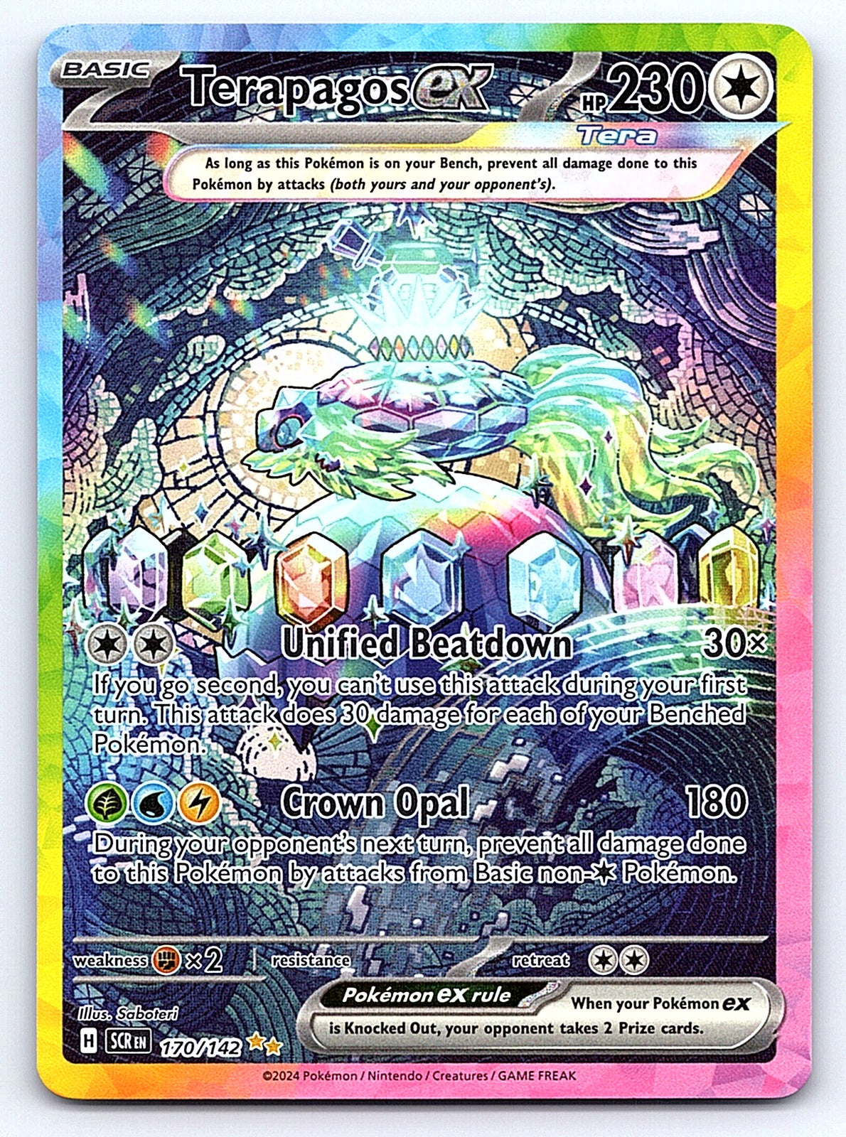 Terapagos ex 170/142 – SV07: Stellar Crown