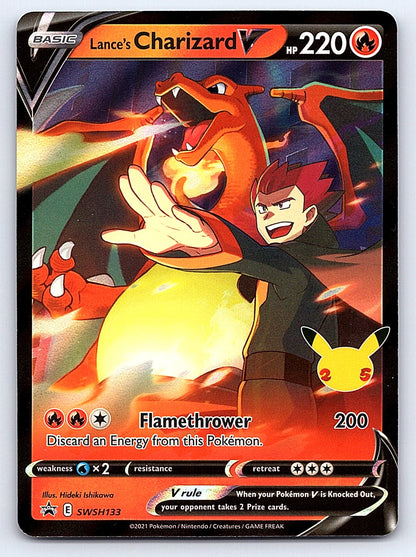 Lance's Charizard V SWSH133 – SWSH: Sword & Shield Promo Cards