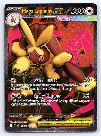 Mega Lopunny ex - 115/094 – ME02: Phantasmal Flames