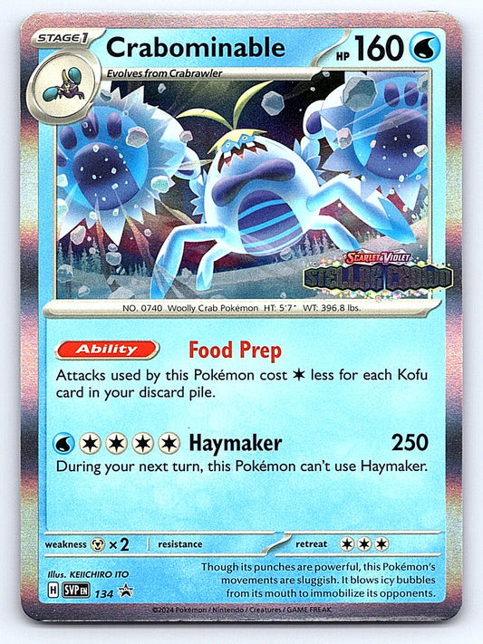 Crabominable - 134 134/142 – SV: Scarlet & Violet Promo Cards