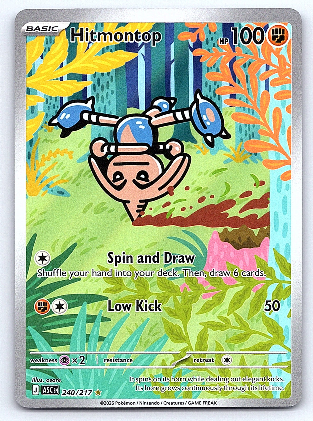 Hitmontop 240/217 – ME: Ascended Heroes