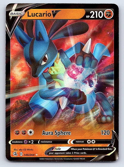 Lucario V 146/264 – SWSH08: Fusion Strike