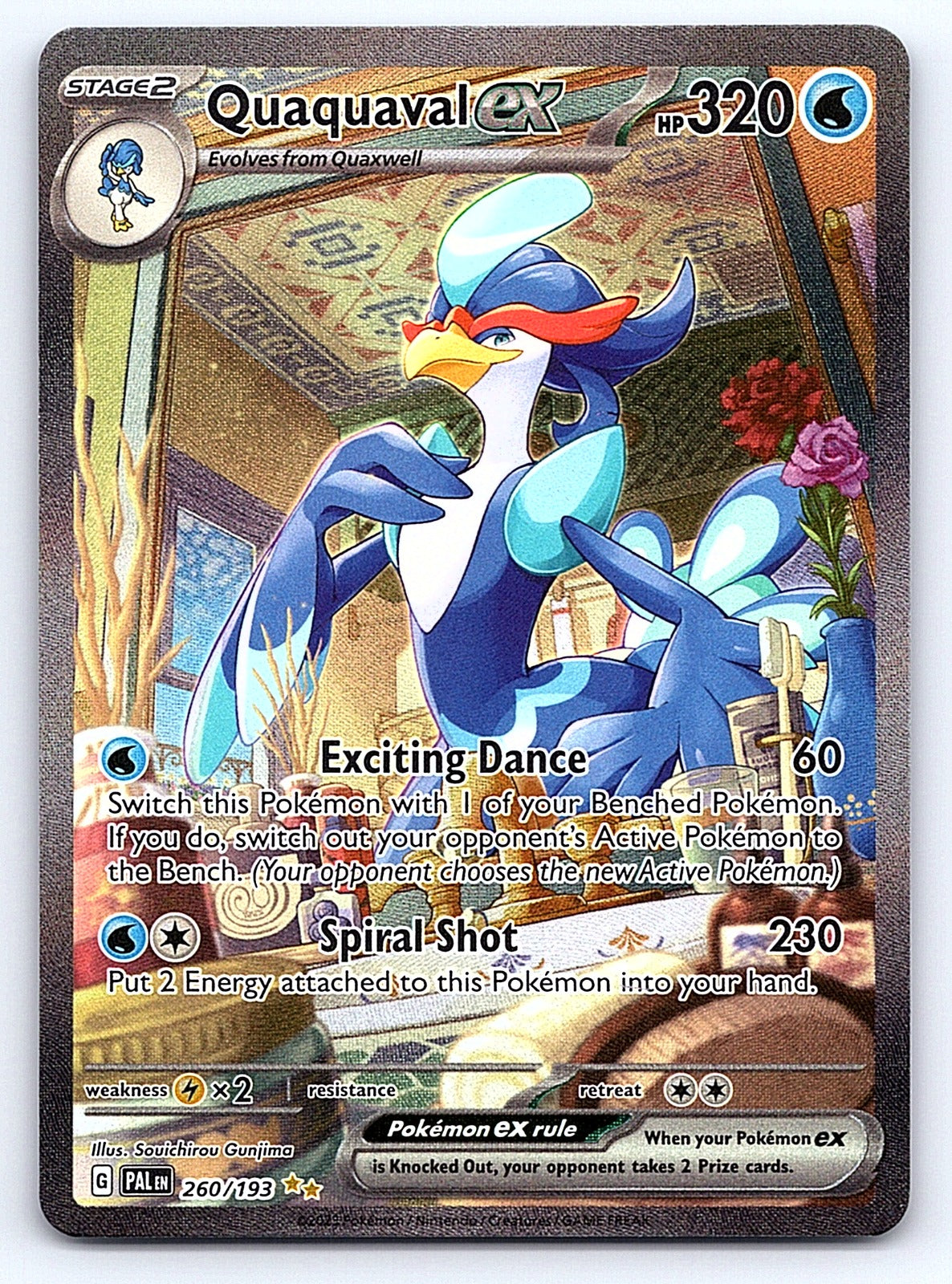 Quaquaval ex 260/193 – SV02: Paldea Evolved