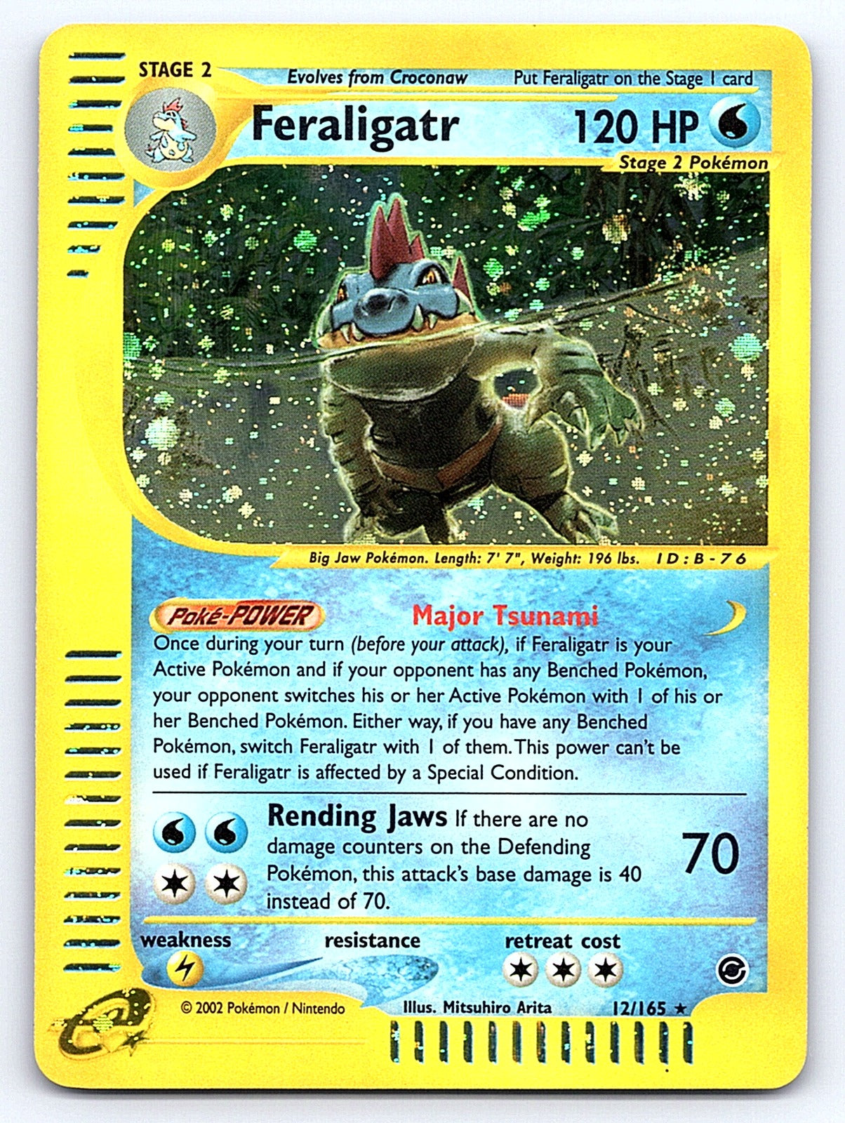 Feraligatr (12) 012/165 – Expedition