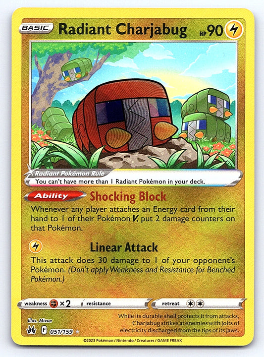 Radiant Charjabug 051/159 – SWSH: Crown Zenith