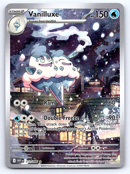 Vanilluxe 113/086 – SV: White Flare