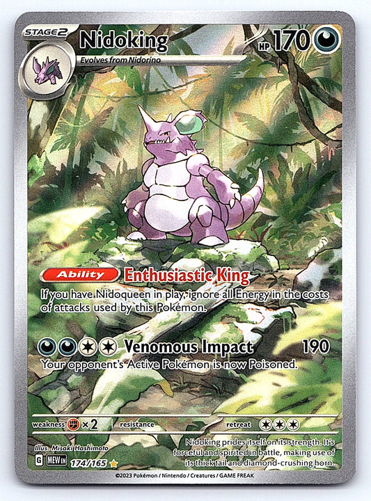 Nidoking 174/165 – SV: Scarlet & Violet 151