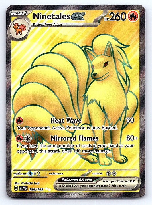 Ninetales ex 186/165 – SV: Scarlet & Violet 151