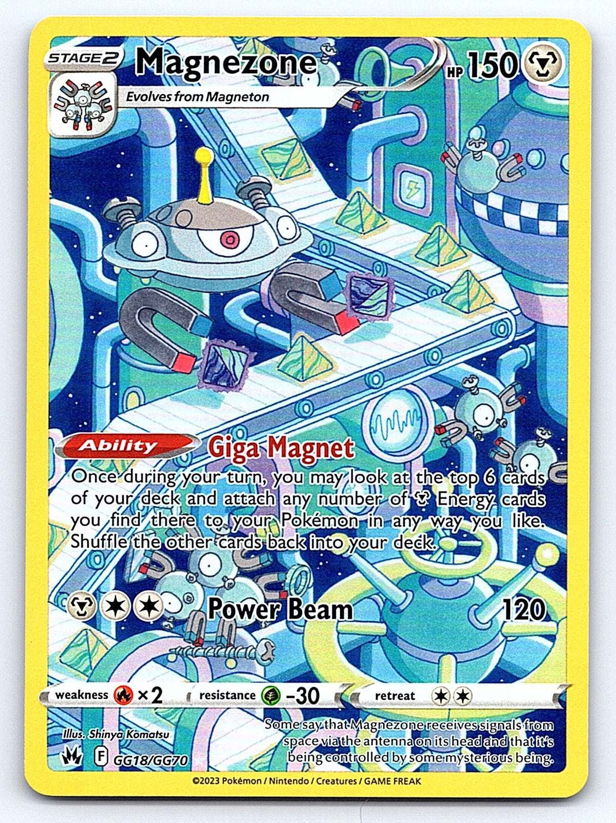 Magnezone GG18/GG70 – SWSH: Crown Zenith: Galarian Gallery