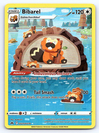 Bibarel GG25/GG70 – SWSH: Crown Zenith: Galarian Gallery