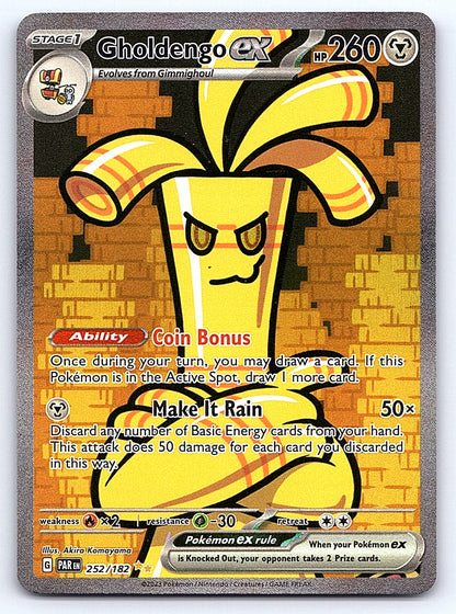 Gholdengo ex 252/182 – SV04: Paradox Rift