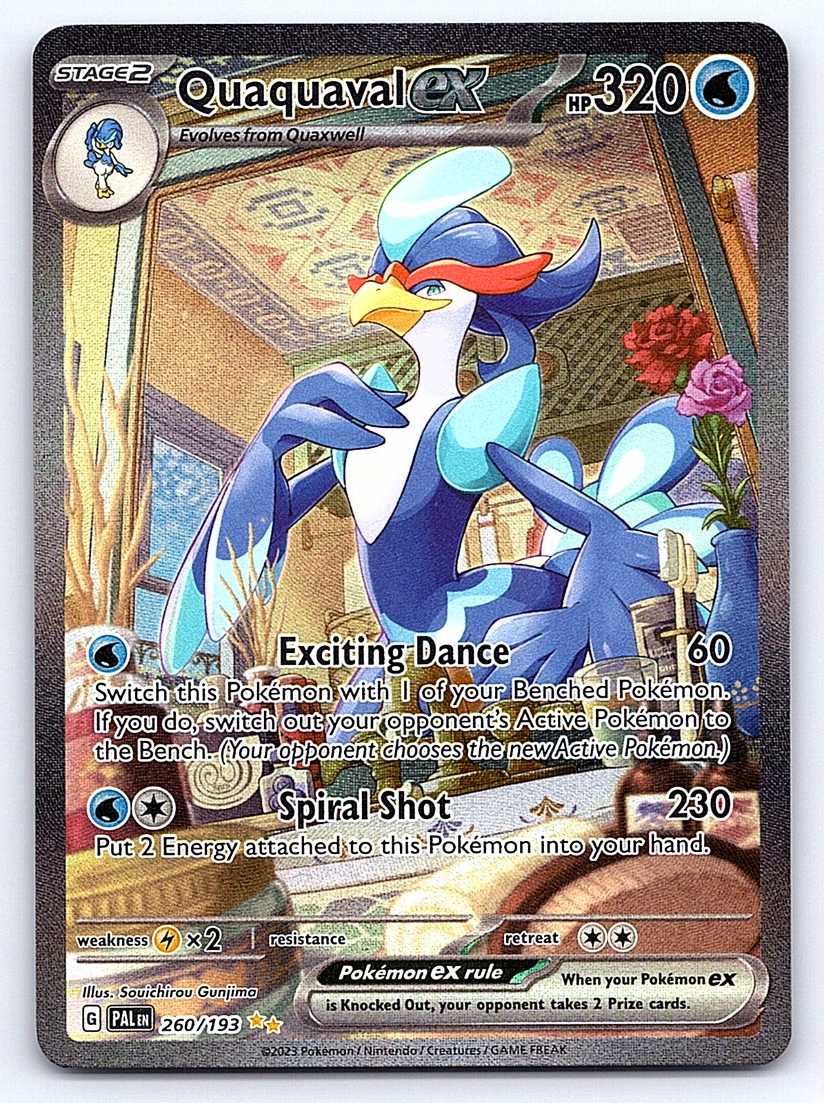 Quaquaval ex 260/193 – SV02: Paldea Evolved