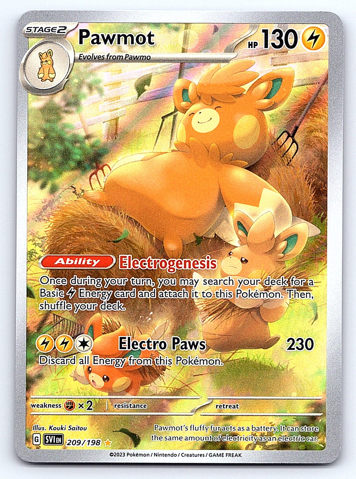 Pawmot 209/198 – SV01: Scarlet & Violet Base Set