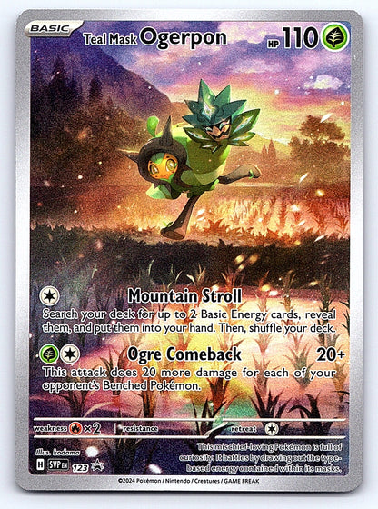 Teal Mask Ogerpon 123 – SV: Scarlet & Violet Promo Cards