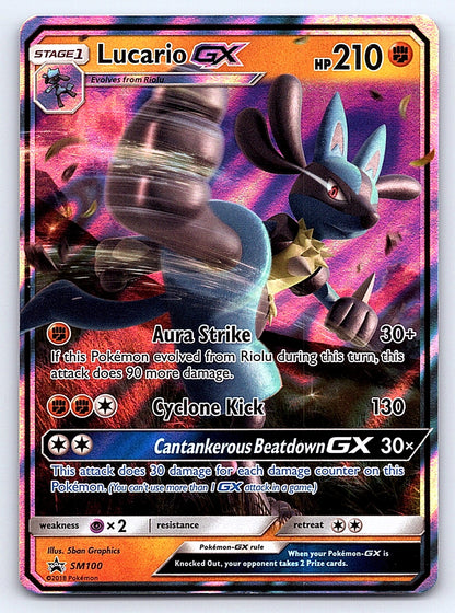 Lucario GX SM100 – SM Promos