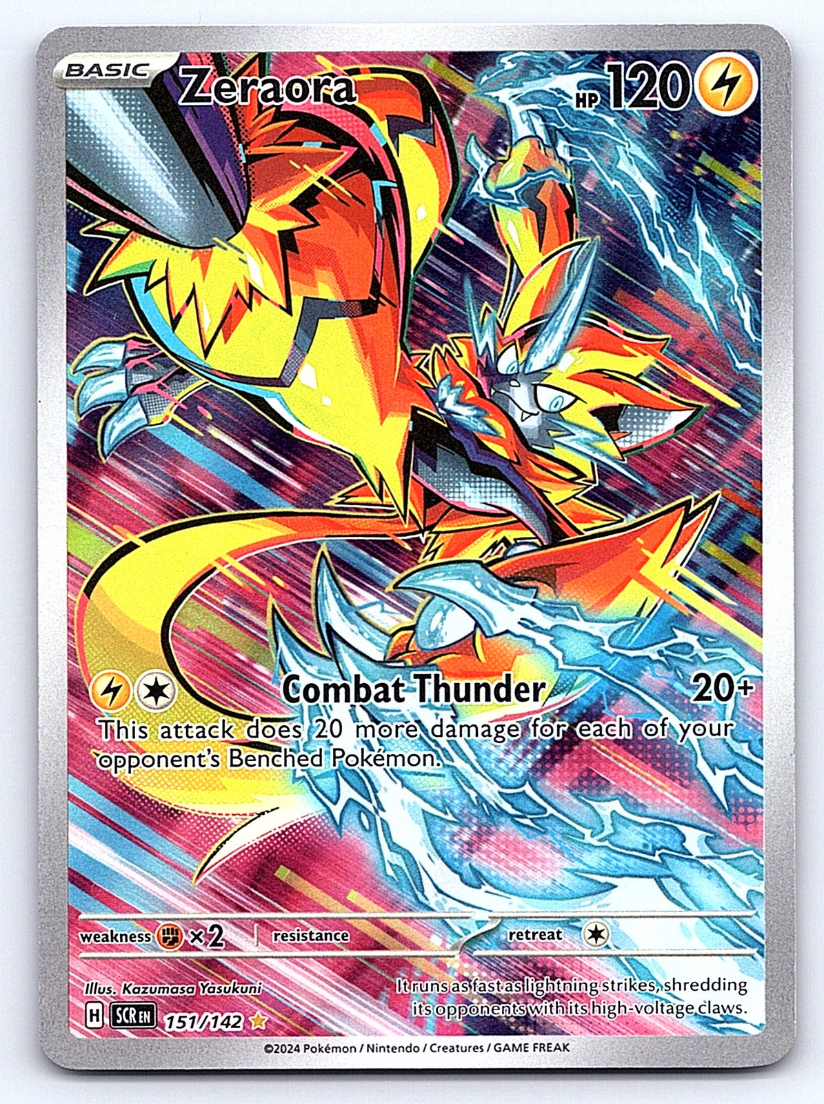 Zeraora 151/142 – SV07: Stellar Crown