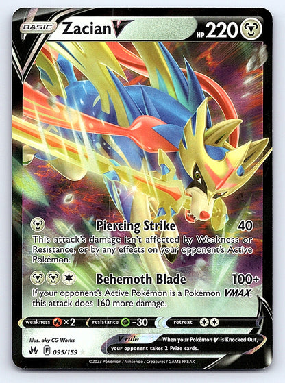 Zacian V 095/159 – SWSH: Crown Zenith