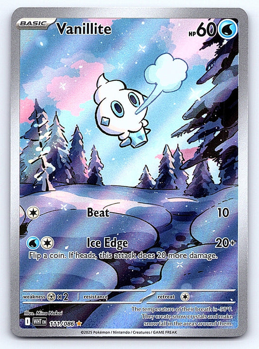 Vanillite 111/086 – SV: White Flare