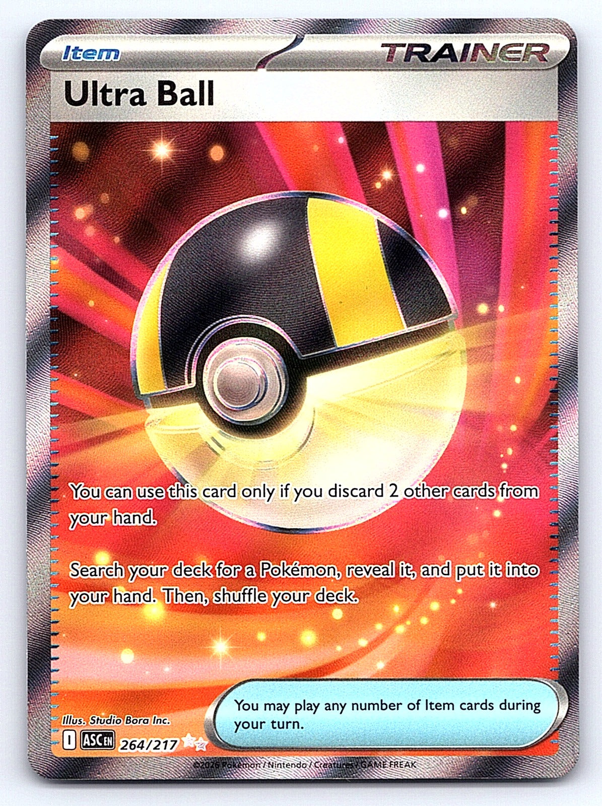 Ultra Ball 264/217 – ME: Ascended Heroes