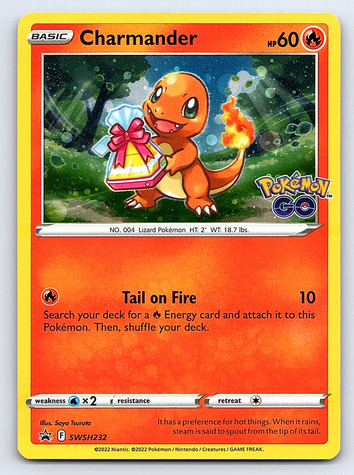 Charmander SWSH232 – SWSH: Sword & Shield Promo Cards